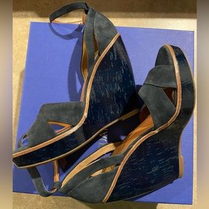 Dolce vita suede wedges